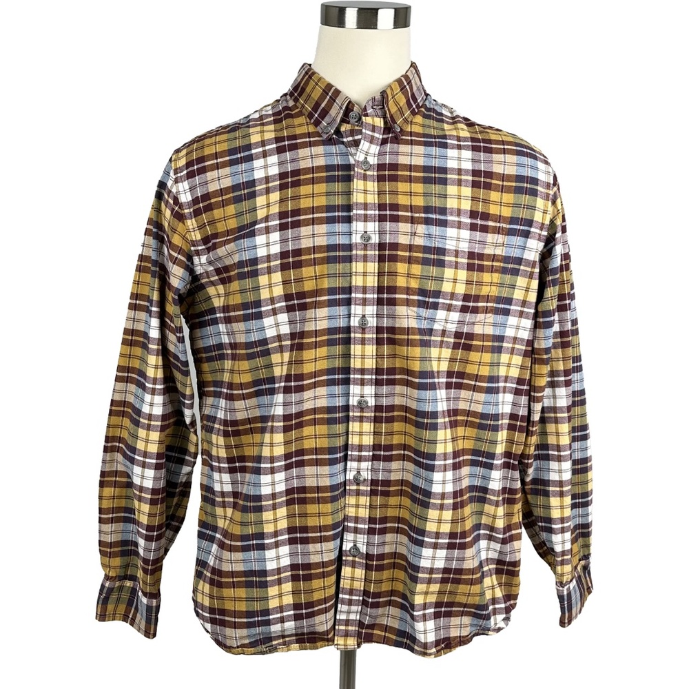 Eddie Bauer Heavy Flannel Shirt (XL)